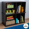 Storage Unit with Shelves - Espresso