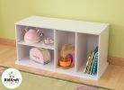 Storage Unit with Shelves - White