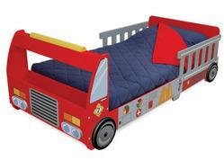 Firetruck Toddler Bed
