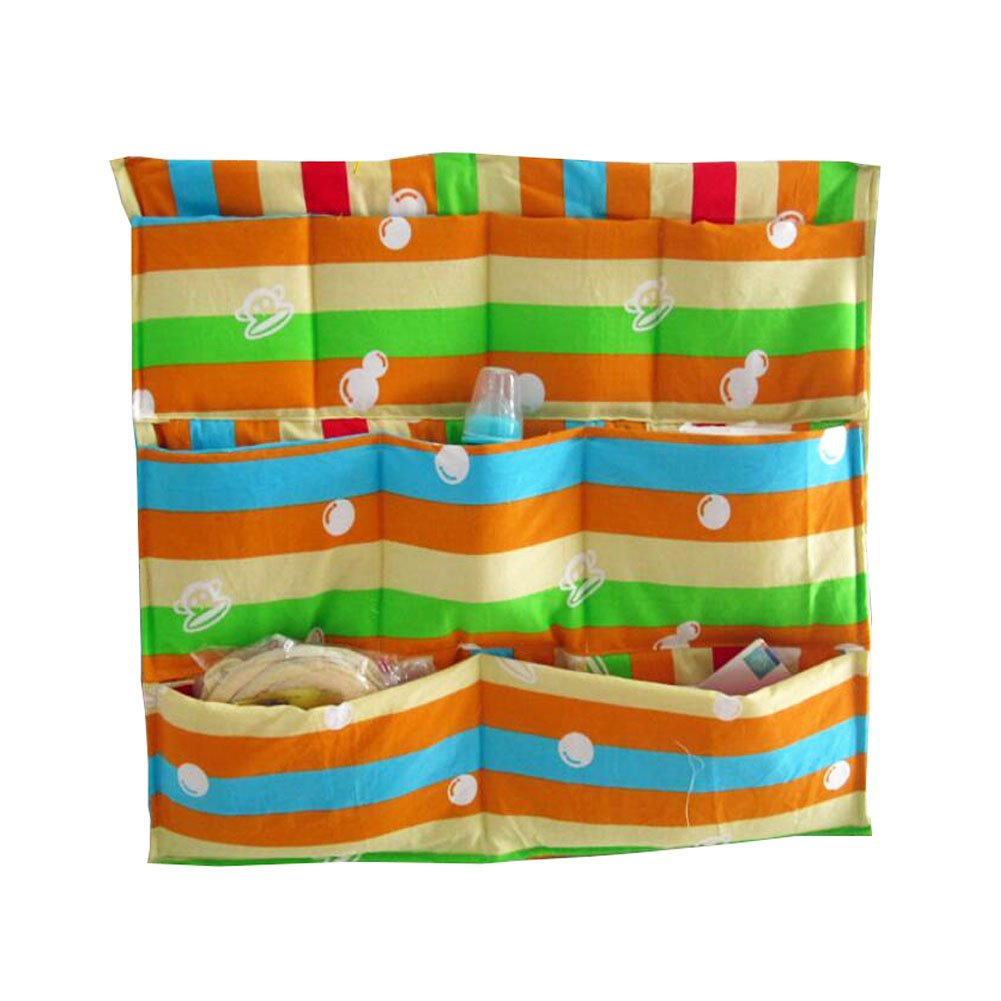 Wall Mount - Baby Toddler Kids Clothing Toy Organizer,8 Pockets