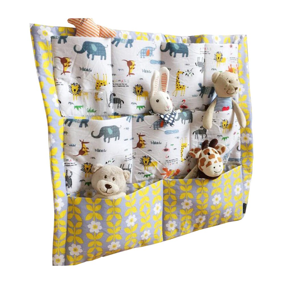 Animal Wall Mount - Baby Toddler Kids Clothing Toy Organizer, 9 Pockets