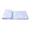 [70*100cm] Absorbent Waterproof Bed Pad Baby Crib Sheets, Blue Clouds