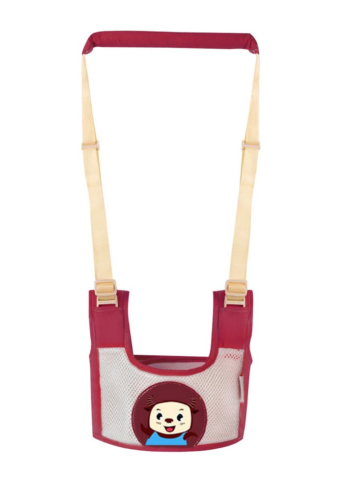 Baby Walker Helper, [Burgundy] Baby Walk Assistant, Learning Assistant