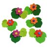 4 PCS Bubble Paper Flowers Leaf and Flower Room Decorations