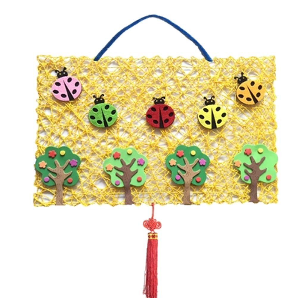 Well Design Hand Made Rattan Plaited Wall Decorations, 44x30 cm