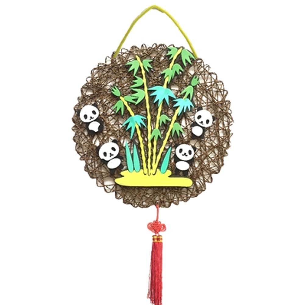 Panda Pattern DIY Wall Decoration Material Bags for Nursery Kids