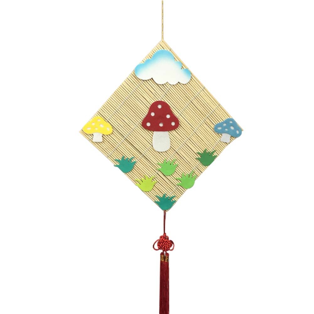 2 PCS Hand Made Bamboo Material Product Kids DIY Nursery Decoration