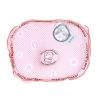 Toddle Protective flat head Baby Anti-roll Infant Head Support Pillow PINK