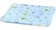 Cotton Baby Home Travel Urine Pad Mat Cover Changing Pad 70*100cm, Blue
