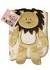 Cute Baby Thin Coral Fleece Blanket/ Infant Spring And Summer Quilt Lion[B]