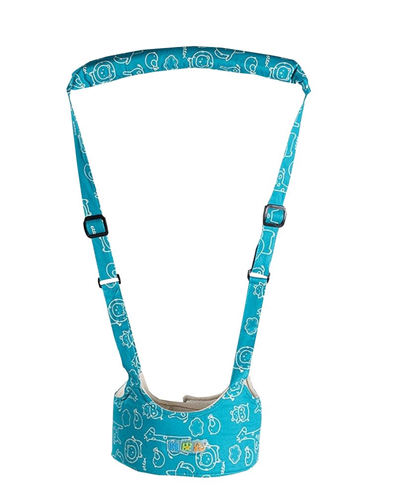 Handheld Baby Walker Cotton Walking Helper Kid Safe Walking Protective BeltBlue