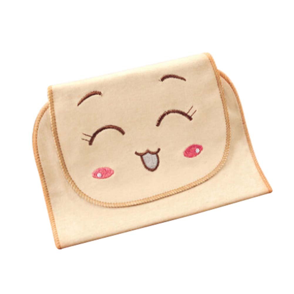 Cute Face Cartoon Baby Towels Soft Cotton Material Babies Towel, 32x24cm