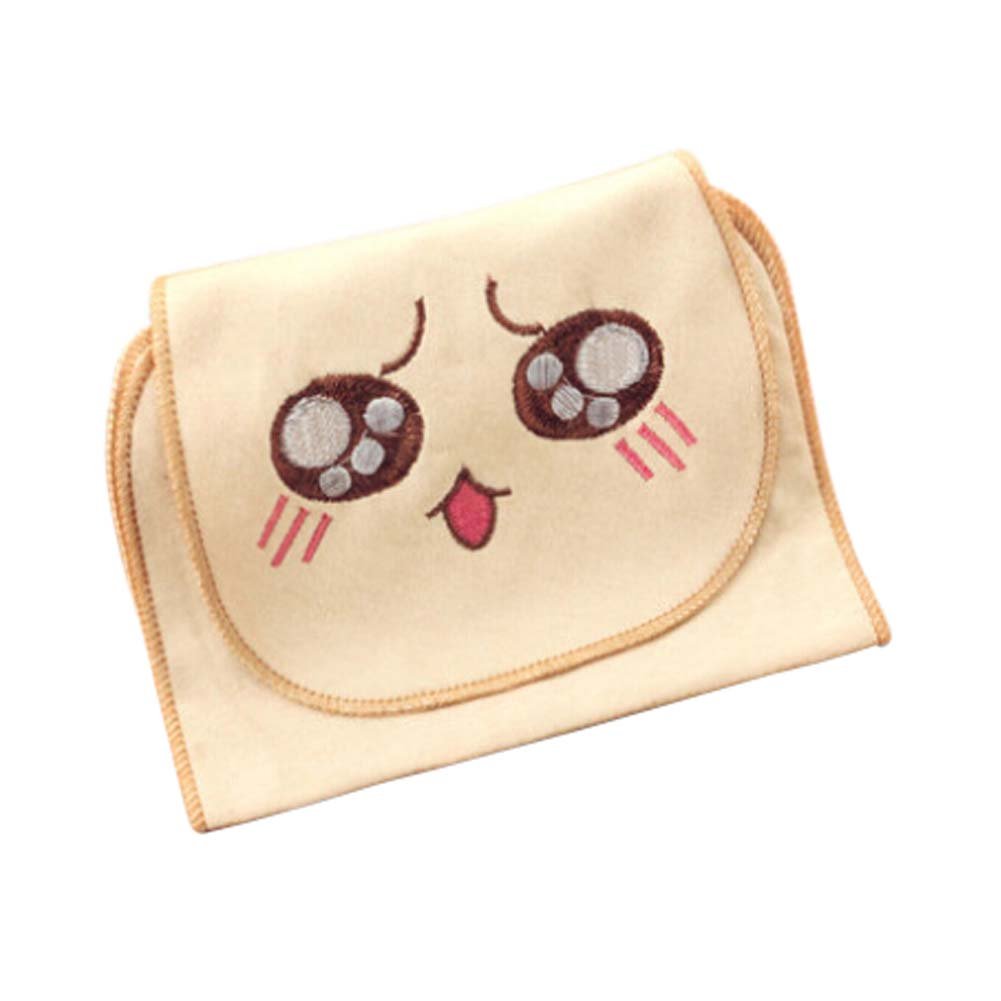 Well Design Baby Sweat Absorbent Towels with Cute Cartoon Pattern, L