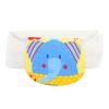 2 PCS Blue Elephant Pattern Babies Sweat Absorbent Towels, 32x24 cm