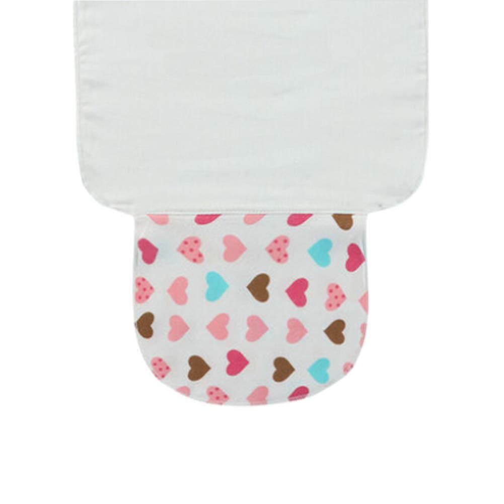 Set of 3 Love Heart Style Cotton Material Small Size Baby Towels