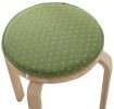 Round Stool Cushion Warm Sponge Pad Bar Stool Mat Green