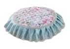 Creative Round Stool Cushion Four Seasons Upholstery Stools Pad Light Blue