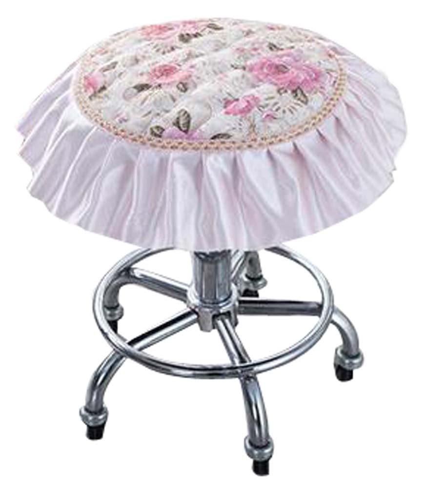 Beautiful Round Stool Cushion European Style Stools Pad Light Pink