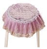 Fashion Round Cushion Stool Pad Stylish Stool Pad Green Stool Pad Purple