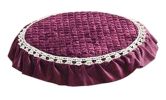Lace Round Cushion Stool Pad Stylish Stool Pad Green Stool Pad Red Wine