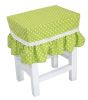 Cotton Canvas Square Stool Cover Makeup Stool Sets Bar Stool Sets Polka Dot
