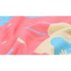 2 PCS Cotton Three Layer Thicken Pillow Towel Soft Pillow Blanket Protector Best Skin Care, Pink Leaves