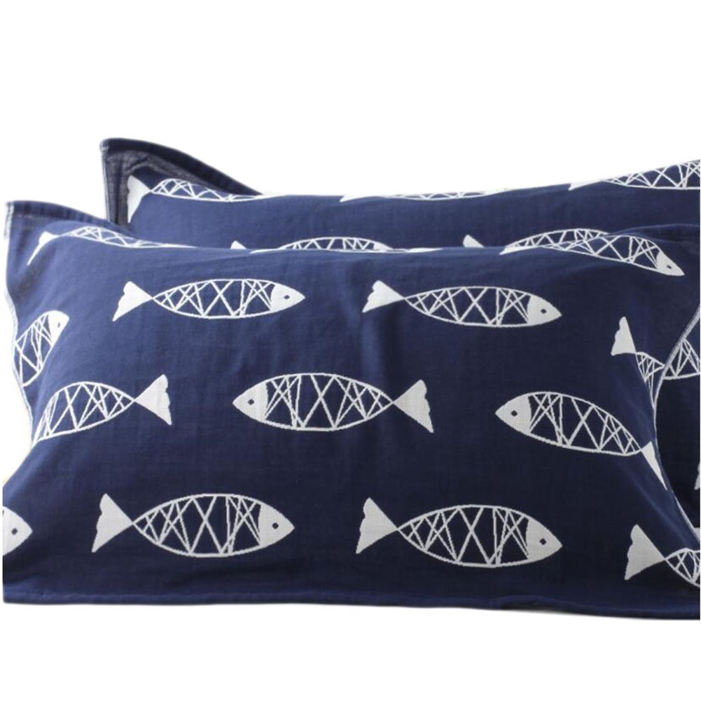 2 PCS Thicken Pillow Cotton Towel Soft Pillow Blanket Protector Health Best Skin Care-A02