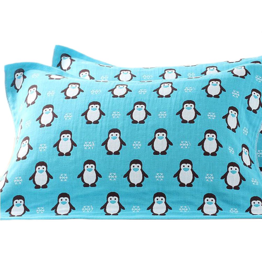 2 PCS Thicken Pillow Cotton Towel Soft Pillow Blanket Protector Health Best Skin Care-A05