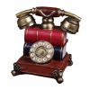 Home/Office Desk Decor Emulational Telephone Collection Piggy Bank Red