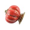 Set of 2 40mm Colorful Ceramic Cabinet Knob Drawer Pull Handle (Red)