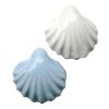 Set of 2 Sea Shell Ceramic Cabinet Knob Drawer Pull Handle (2 Colors)