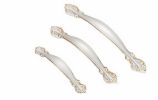 Set of 4 Euro Style Cabinet Hardware Wardrobe Cabinet Handle Pull(White)96mm