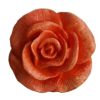 Set of 3 Beautiful[Rose]Resin Kids/Adult Drawer Handles/Pulls/Knobs(1.77*1.2'')