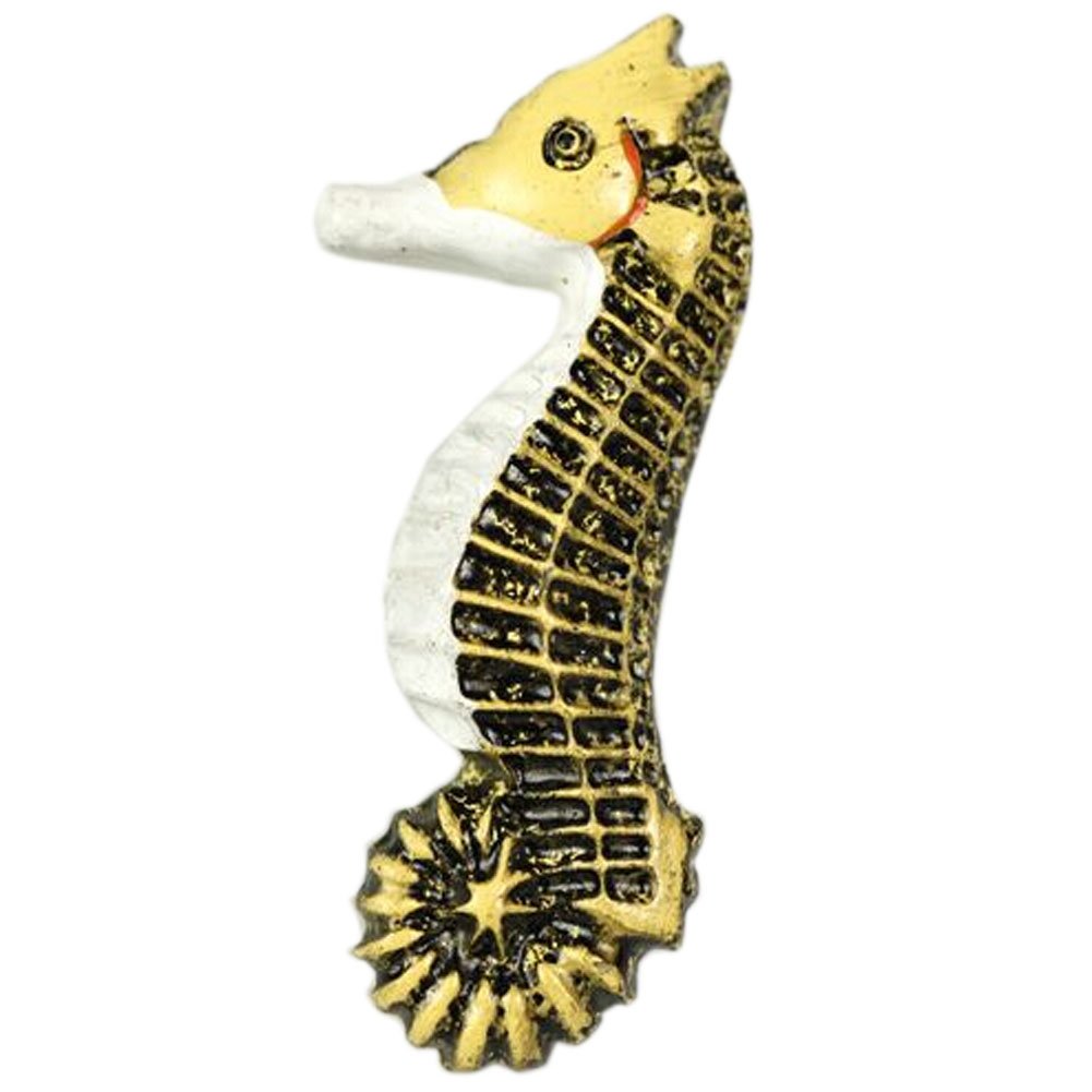 Set of 3 Cute[Sea Horse]Resin Kids/Adult Drawer/Cabinet Handles/Pulls(1.96*1'')