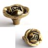 Set of 5 Delicate Rose Zinc Alloy Drawer Handles Retro Cabinet Knobs,1.25*0.8''