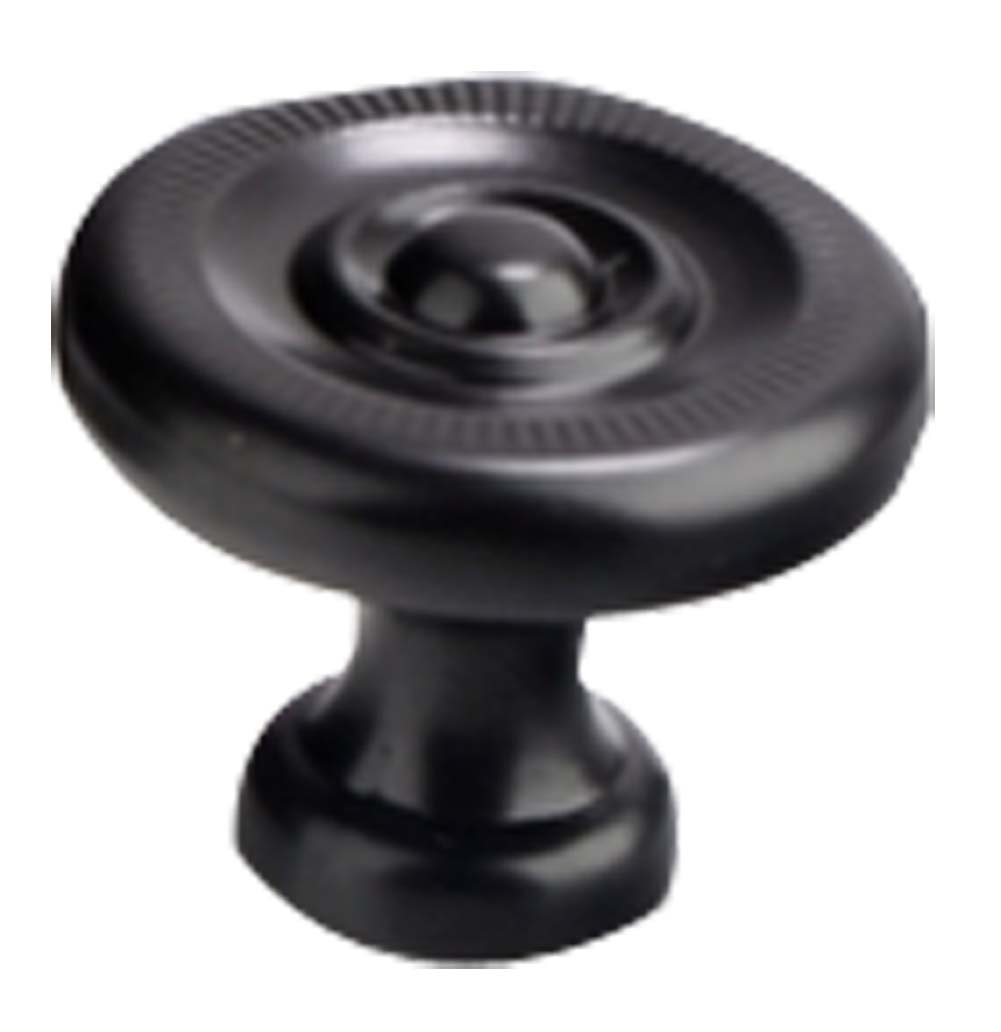 Set of 6 Pure Black Bronze Pulls European Retro Drawer Wardrobe Door Handle