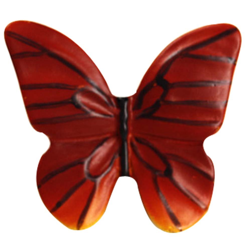Set of 3 Delicate Butterfly Resin Kids/Adult Drawer Handles