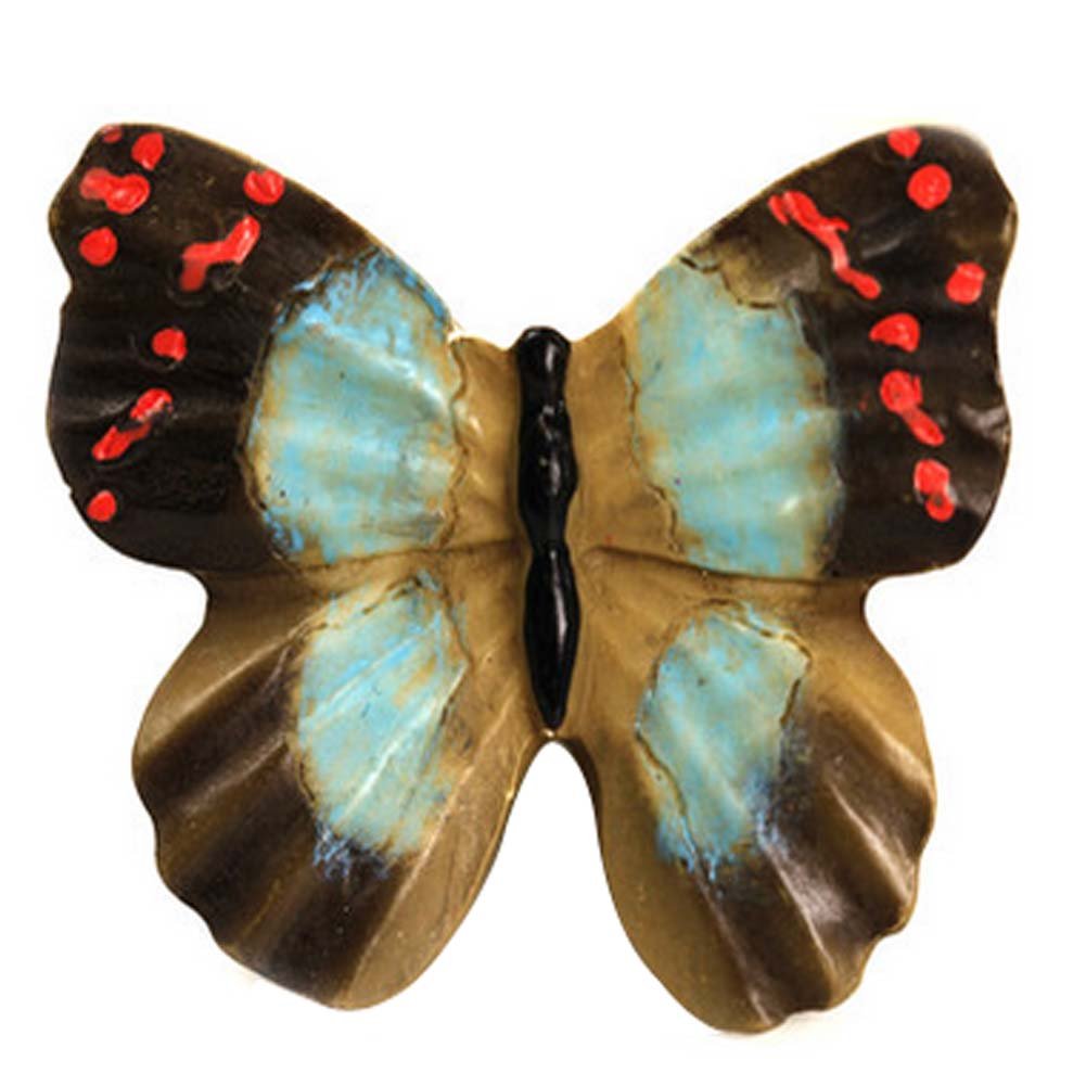 Set of 3 Resin Butterfly Pattern Kids/Adult Drawer Handles