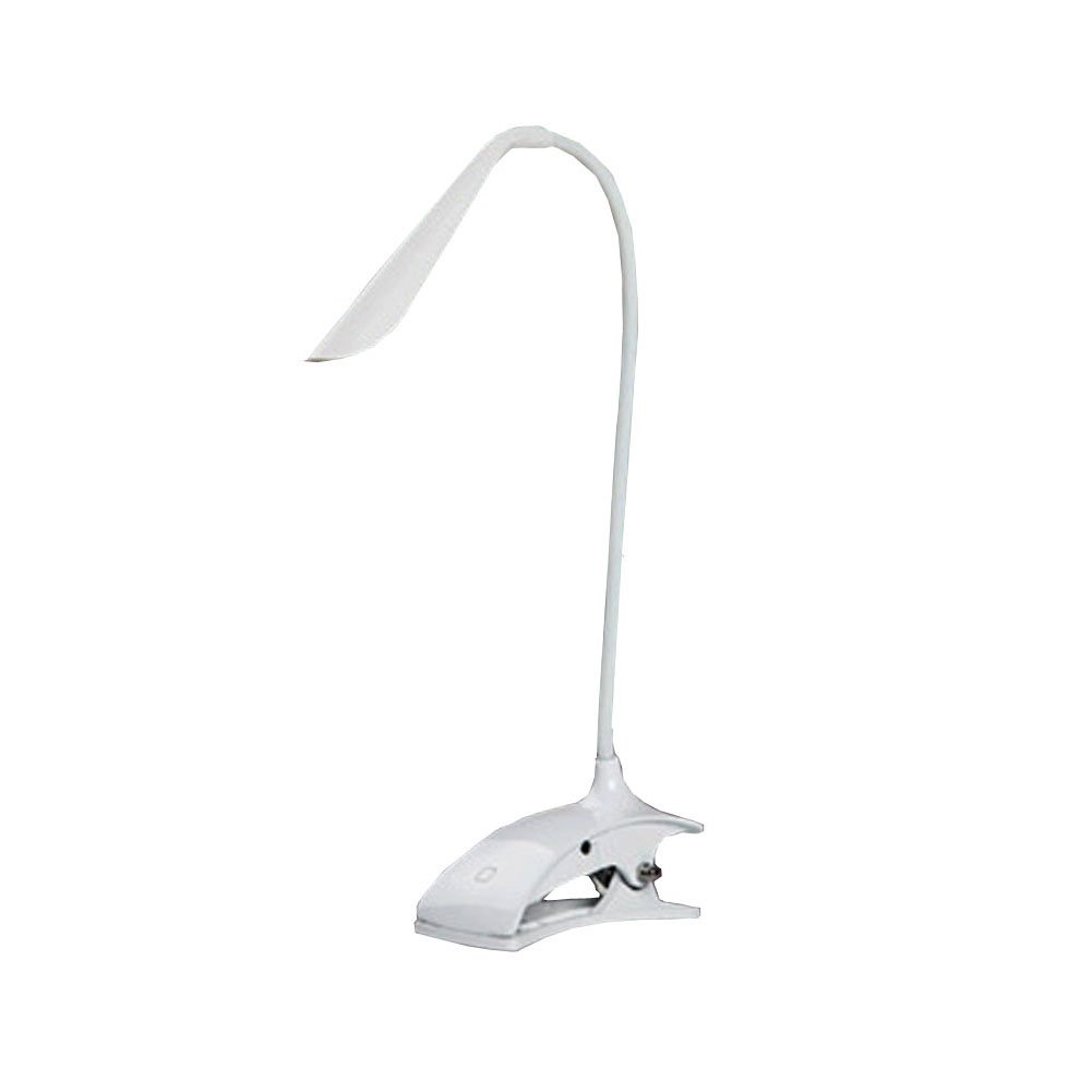 LED Lamp--Touch USB LED Gooseneck Clip Desk Lamp & Adjustable Height And Angle