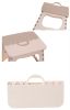Children's Folding Stool Portable Folding Chairs Outdoor Beige