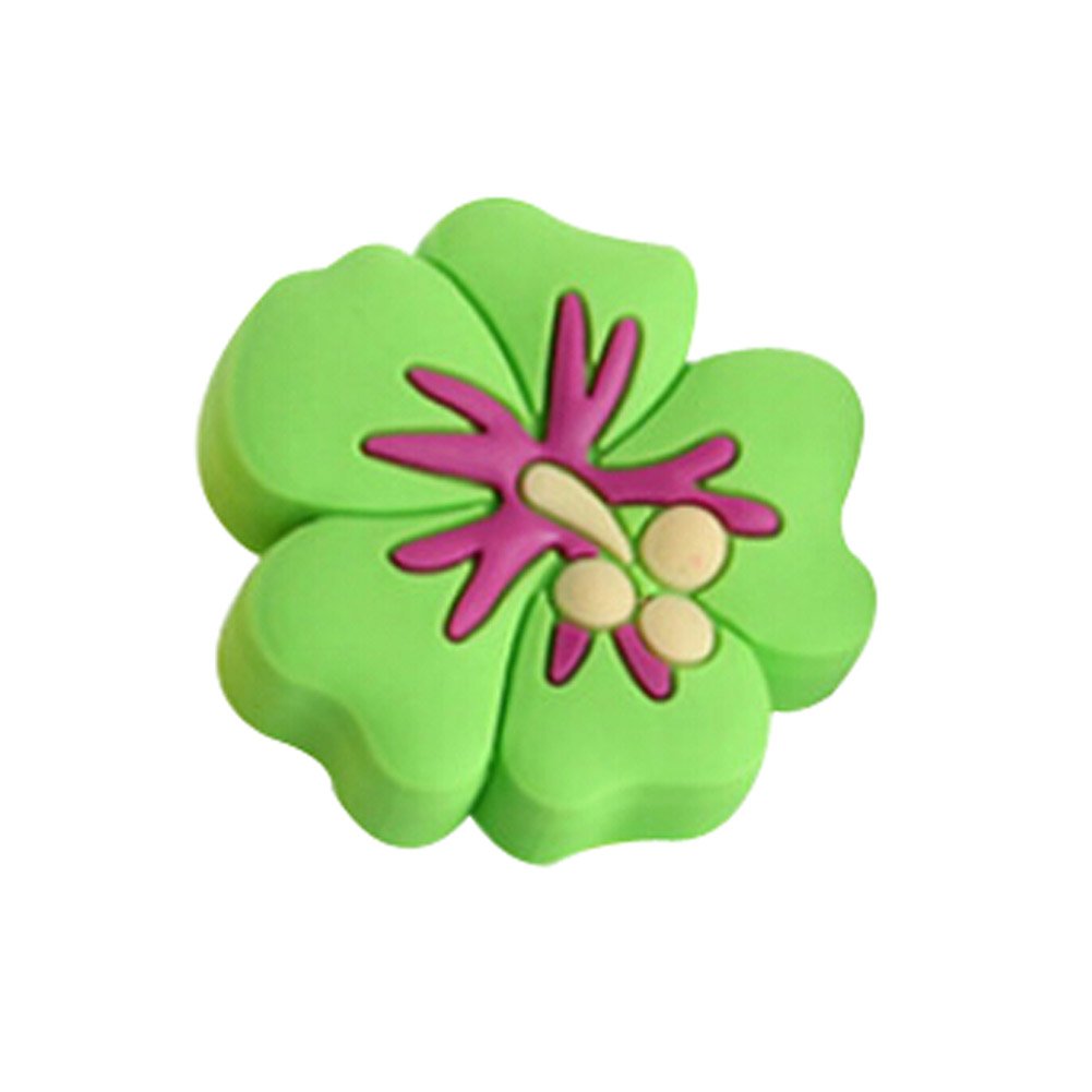 2PCS Children Bedroom Environmental Door Handles Cartoon Flower Drawer Handles