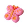 2PCS Children Bedroom Door Handles Cartoon Pink Butterfly Shape Drawer Handles