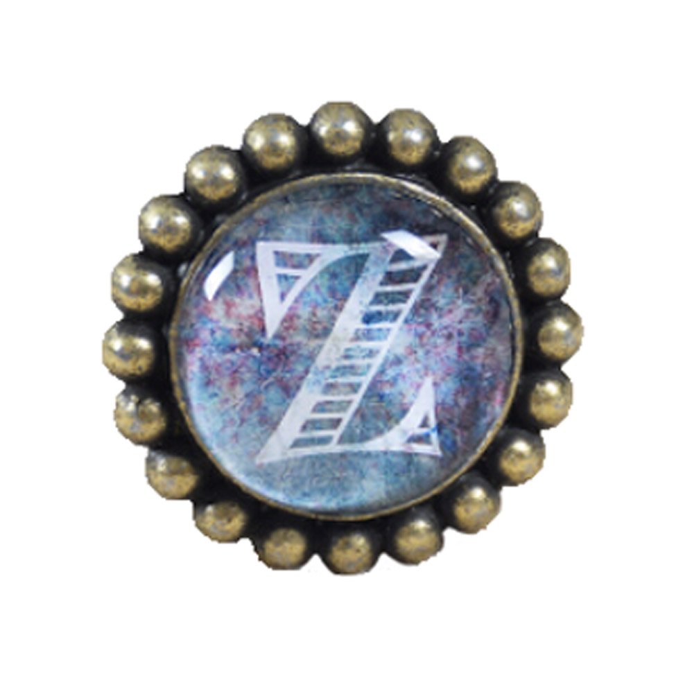 House Creative Alloy Glass Z Letter Door Handles Cabinet and Drawer Handles