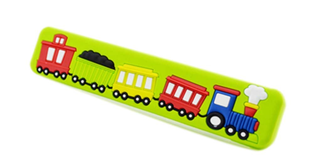 4PCS Lovely Children Door Handles Drawer Handles GREEN Car Pattern