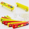 4PCS Lovely Children Door Handles Drawer Handles YELLOW Car Pattern1