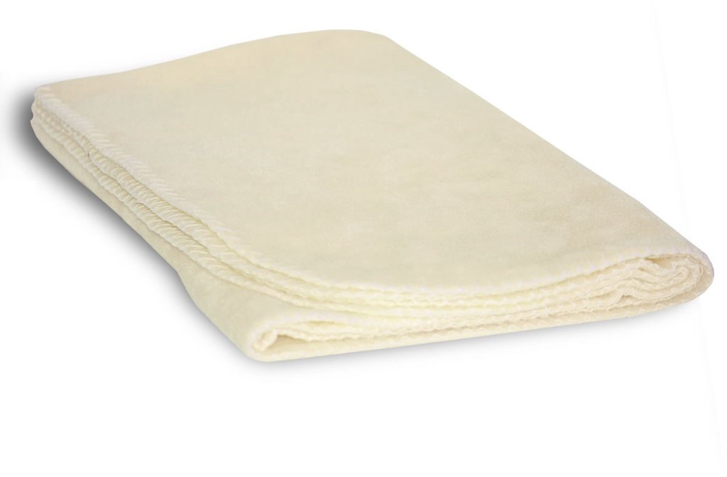 Fleece Baby/Lap Blanket - Cream Case Pack 48