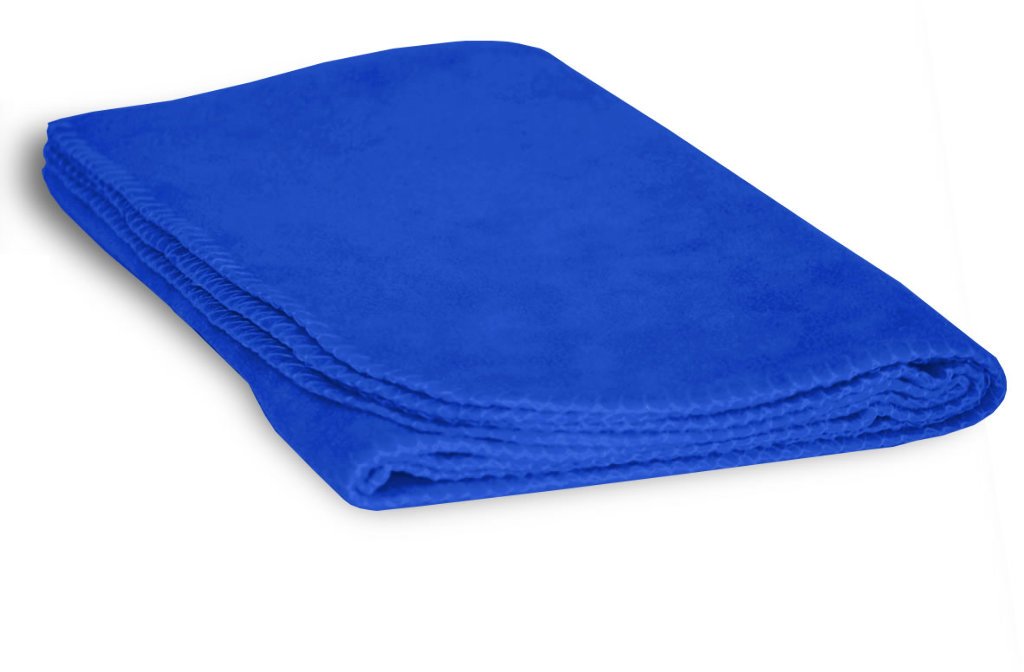 Fleece Baby/Lap Blanket - Royal Blue Case Pack 48