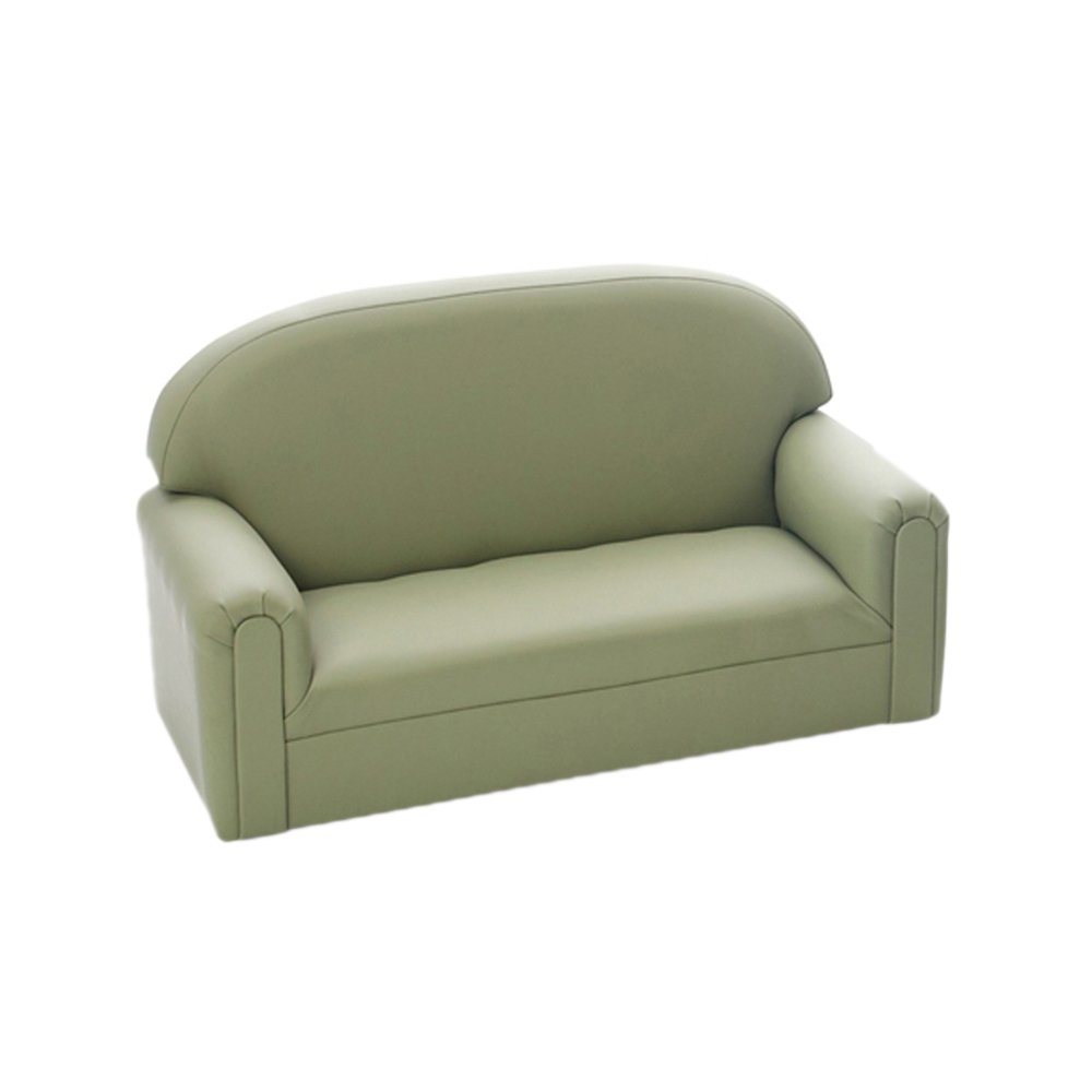 Brand New World ""Just Like Home"" Toddler Enviro-Child Upholstery Sage Sofa