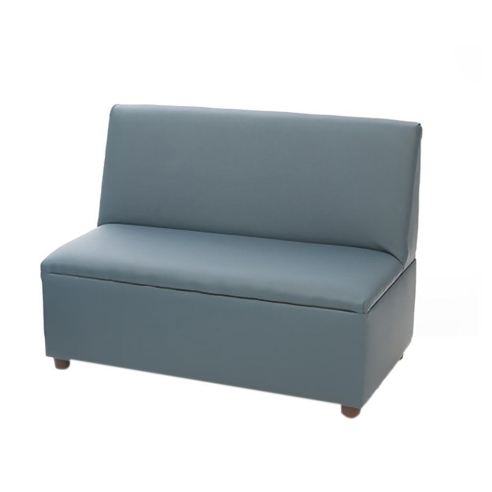 Brand New World Modern Casual Enviro-Child Upholstery Blue Sofa