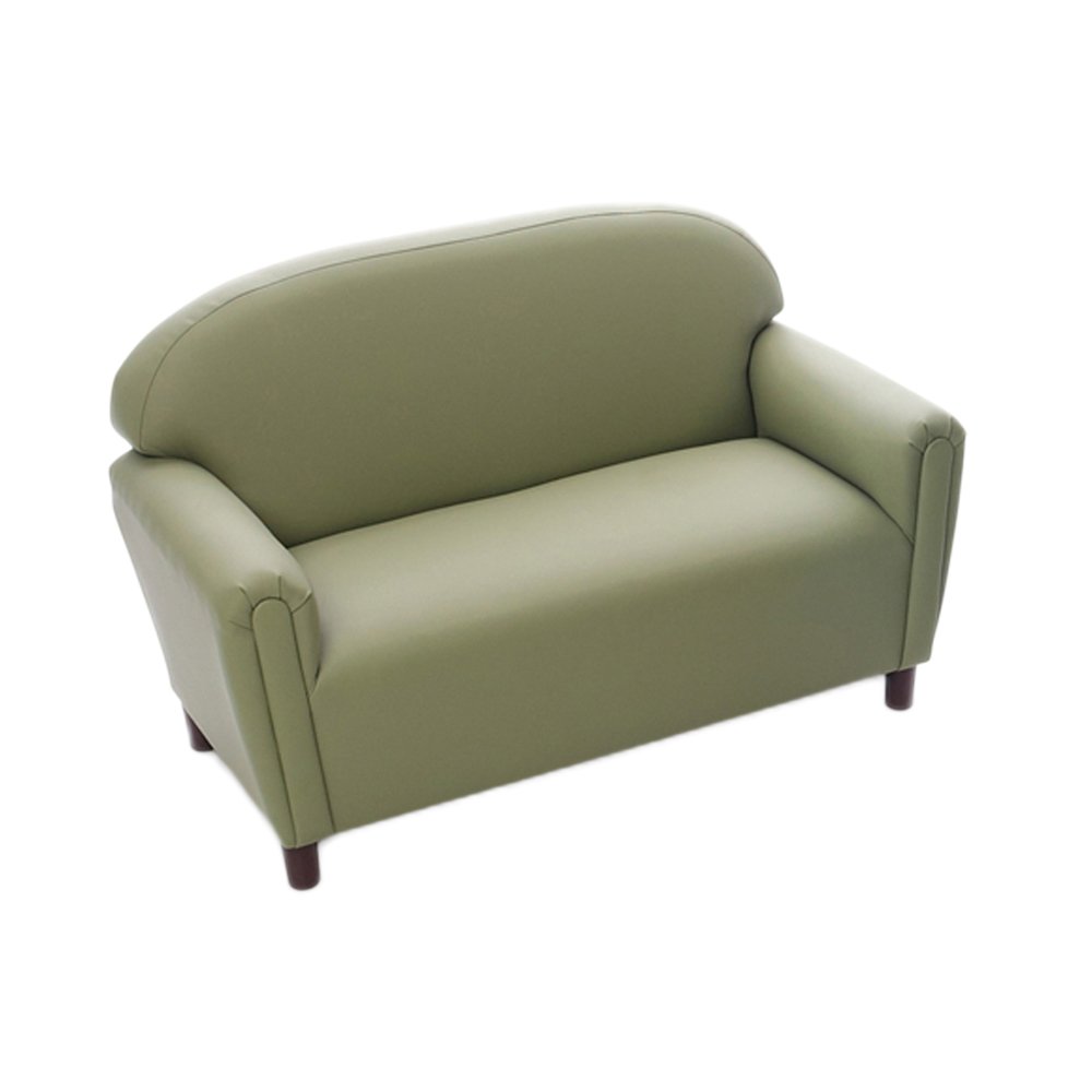 Brand New World School Age Enviro-Child Upholstery Sage Sofa